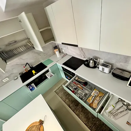 Turquoise Superior Apartment 6 Persons Sarande Exterior photo